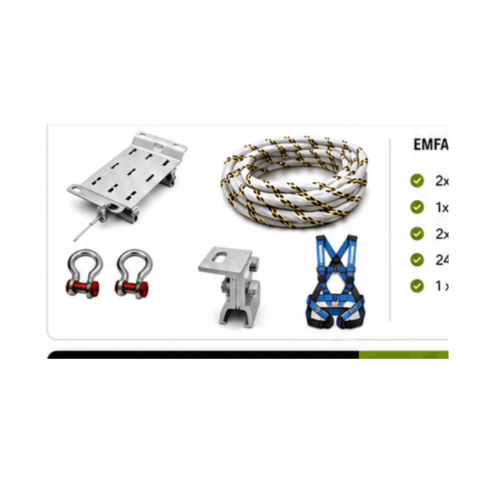 EMFAB KlipLok Temporary Anchor Kit